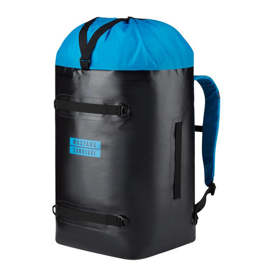 Mustang Survival Mustang Highwater 60L Waterproof Gear Hauler - Black/Azure Blue 