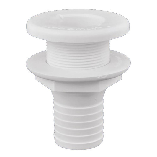 Attwood Marine Attwood Plastic Thru-Hull Fitting - 1-1/2" - White 