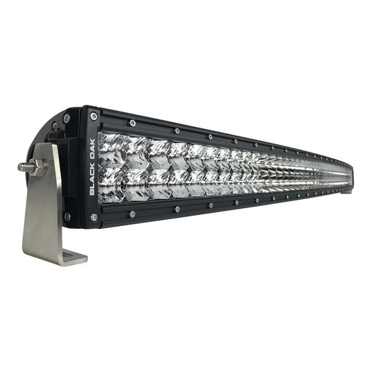 Black Oak LED Black Oak Pro Series Curved Double Row Combo 50" Light Bar - Black 