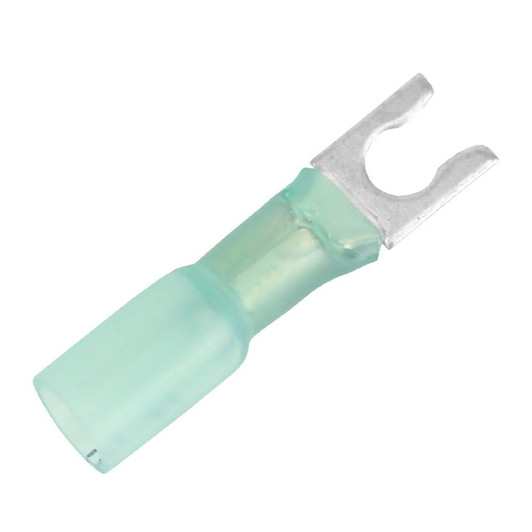 Pacer Group Pacer 16-14 AWG Heat Shrink Spade Terminal - #8 Stud Size - 3 Pack 