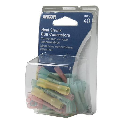  Ancor Heat Shrink Butt Connectors 22-10 - Assortment *40-Pack 