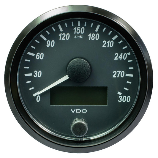  VDO SingleViu 80mm (3-1/8") Speedometer - 300 KM/H 