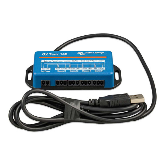 Victron Energy Victron GX Tank 140 Tank Monitoring f/4-20 MA, 1-10VDC Sensors - Monitors Up to 4 Sensors *Sensor Not Included 