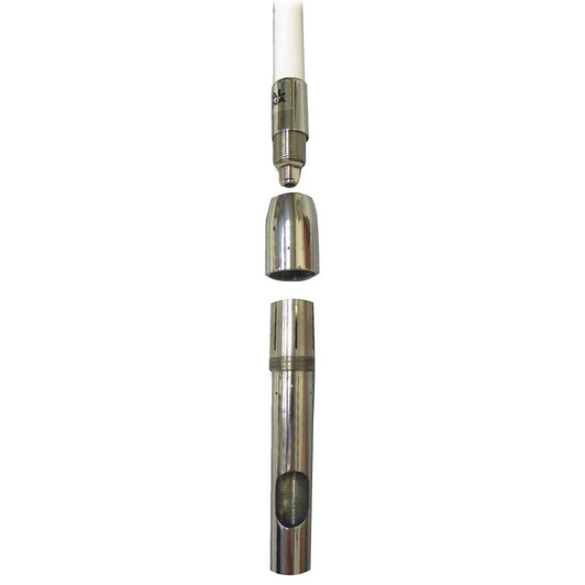  Digital Antenna 1129-VW-S 8' VHF Antenna - 6dB Gain - White 