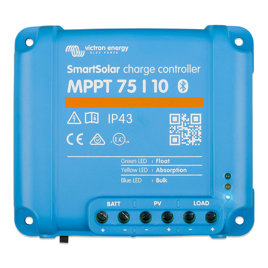Victron Energy Victron SmartSolar MPPT Solar Charge Controller - 75V - 10Amp - UL Approved 