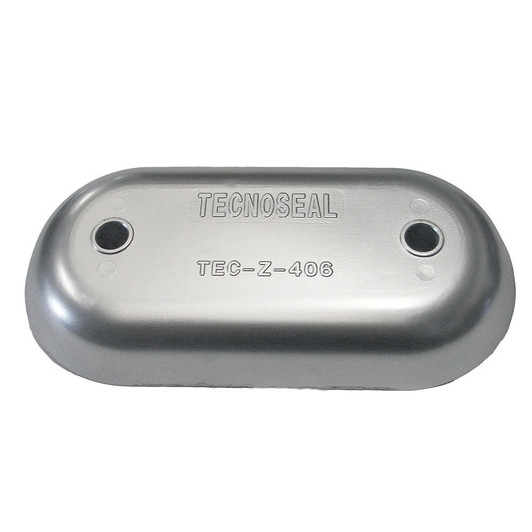  Tecnoseal Magnesium Hull Plate Anode 8-3/8" x 4-1/32" x 1-1/16" 