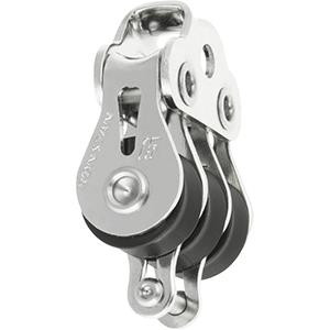  Ronstan Series 15 Ball Bearing Utility Block - Triple Block, Becket, Loop Head 