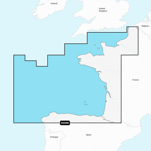  Garmin Navionics Vision+ NVEU008R - Bay of Biscay - Marine Chart 