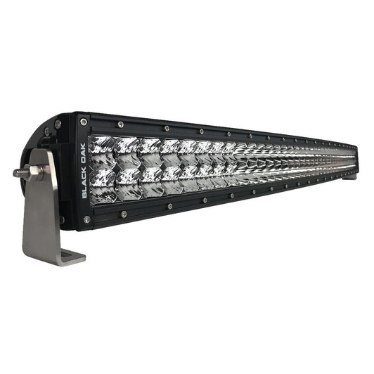 Black Oak LED Black Oak Pro Series Curved Double Row Combo 40" Light Bar - Black 