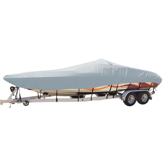 Carver by Covercraft Carver Sun-DURA® Styled-to-Fit Boat Cover f/21.5' Day Cruiser Boats - Grey 