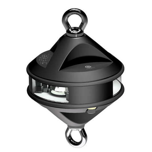  Lopolight Series 200-012 - Hoist Light - 2NM - White - Black Housing 