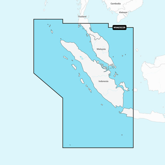  Garmin Navionics Vision+ NVAE022R - Sumatra - Marine Chart 