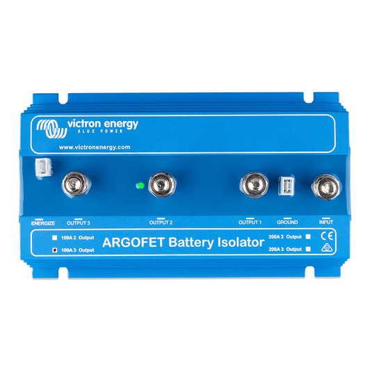 Victron Energy Victron Argofet Battery Isolator 100-3 3 Batteries - 100AMP 