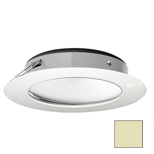 I2Systems Inc i2Systems Apeiron Pro XL A526 - 6W Spring Mount Light - Warm White - White Finish 