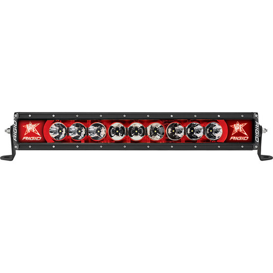  RIGID Industries Radiance+ 20" Red Backlight Black Housing 