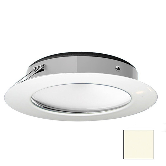 I2Systems Inc i2Systems Apeiron Pro XL A526 - 6W Spring Mount Light - Neutral White - White Finish 
