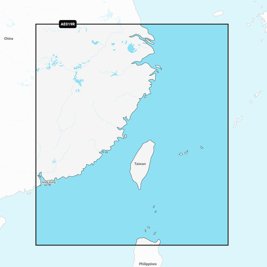  Garmin Navionics Vision+ NVAE019R - Taiwan - Marine Chart 