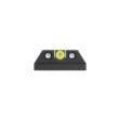 Night Fision LLC Night Fision Night Sight Set Yellow Front Square Notch Rear for FN 509 