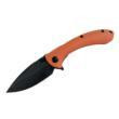 Rock Ridge Outdoors ABKT Elite Shadow Protector II Folding Knife 3-1/2" Drop Point Blade Orange 