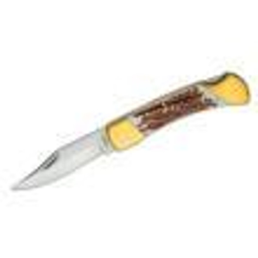 Battenfeld Knives Uncle Henry LB8CP Bear Paw Folding Knife 3 7/10" Blade Next Gen Staglon Handle 