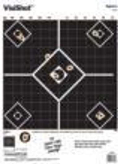 Champion VisiShot Targets Sight-In Target - 13" X 18" 10/Pack 