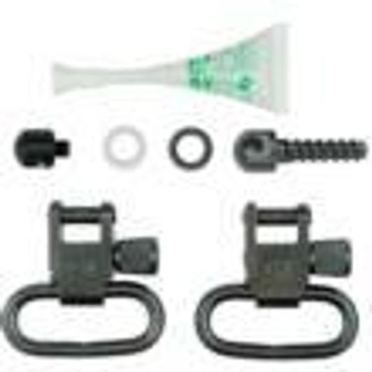 Grovtec Us Inc. Grovtec Shotgun Locking Swivel Set for Mossberg 500 Black 