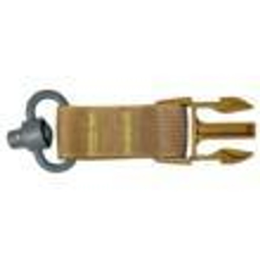 Military Products TacShield Side Release Buckle Attachment for QD Push Button Coyote Brown 