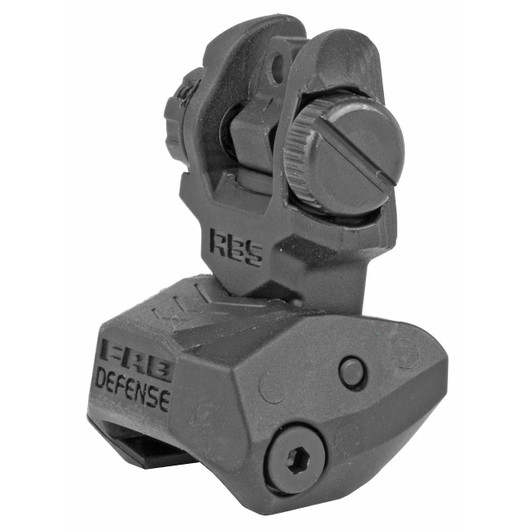 F.A.B. Defense Fab Def Rear Poly Flip-up Sight Blk