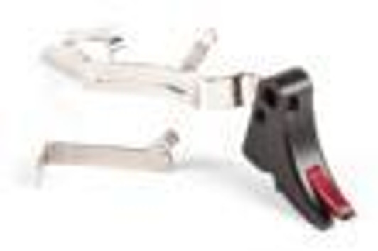 ZEV Technologies Fulcrum Adjustable Trigger Bar Kit - Small Black/Red 