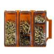 Berry's Mfg Berrys Ammo Can Tri-Can Utility Box - Orange 
