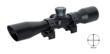  Truglo Tru-Brite Extreme Compact Tactical Rifle Scope with Rings - 4x32mm Mil-Dot  4" Matte 