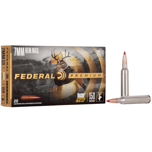 Federal Fed Prm 7mmrem 150gr Blstc Tp 20/200 