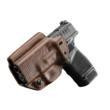  Mission First Tactical Leather Hybrid IWB/OWB Holster for Springfield HellCat Brown Ambi 