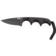Columbia River Knife & Tool CRKT Minimalist Black Fixed Knife 2-1/8" Drop Point Blade Black 