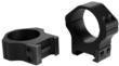 Warne Manufacturing Company Warne 2-Piece Maxima Horizontal Fixed Scope Rings 1" PA Medium - Matte Black 