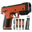 Byrna Technologies Inc. Byrna LE Pepper Kit Orange CA Security Certified 