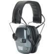 Honeywell Safety Products USA Howard Leight Impact Sport Small Earmuff - Metallic Charcoal Grey Black Band 22dB NRR 