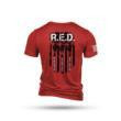 Nine Line Apparel Nine Line Remember Everyone Deployed Short Sleeve Shirt Red XL 