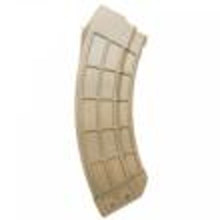 Century Arms US Palm AK30 Magazine w/Steel Latch FDE 7.62x39mm 30/rd