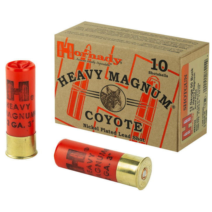 Hornady Hrndy Hm Coyote 12ga 3" 00 Buck 10/