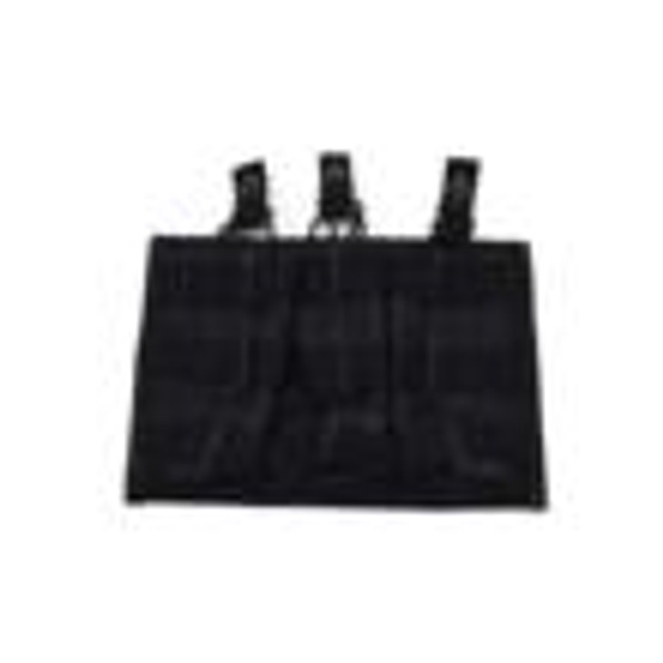 Advance Warrior Solutions Open Top Triple Mag Pouch Black