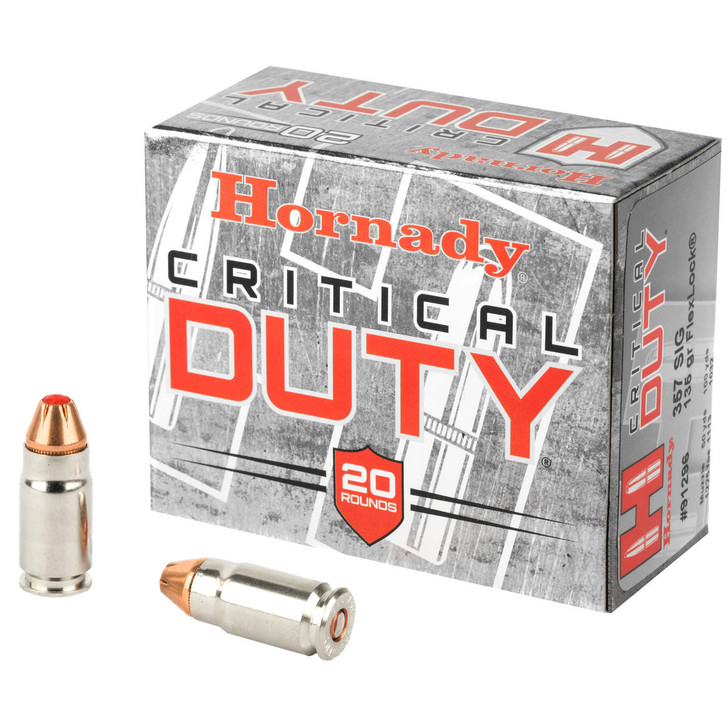 Hornady Hrndy 357sig 135gr Crt Duty 20/200 