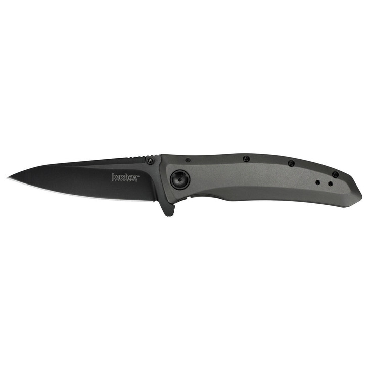  Kershaw Grid 3.7" Pln Black-oxide 