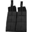 Advance Warrior Solutions LLC Advance Warrior Solutions Open Top Double Mag Pouch Black 
