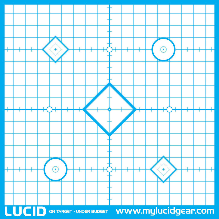 LUCID OPTICS Lucid Precision Sghtng Tgt #1 20pk 