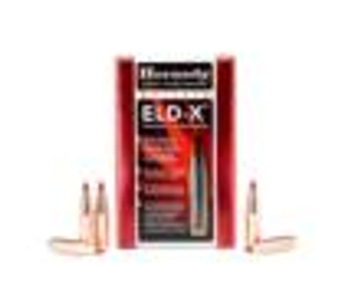 Hornady ELD-X Bullets with Heat Shield Tip 22 cal .224" 80 gr ELD-X 100/rd
