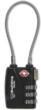 Bulldog Cases Single Pack TSA Sentry Approved Lock w/Steel Cable 