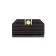 Night Fision LLC Night Fision Optics Ready Stealth Night Sight Set Yellow Front Blank Back for Glock 