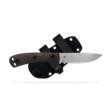  Shield Arms Ascent Fixed Knife 3-3/5" Drop Point Blade Black 