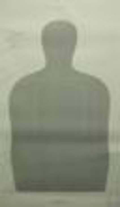Speedwell Targets Speedwell US Customs Target - Police Silhouette NRA Instructor Course - 25 yd. 100/Pack 